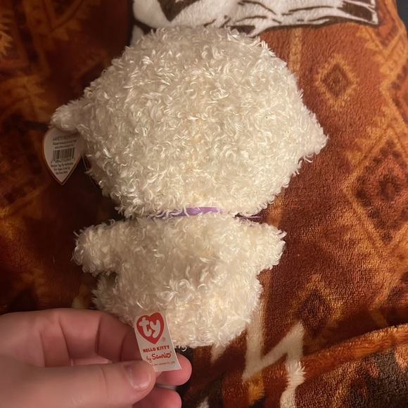 Easter lamb hello kitty TY baby mint condition - Picture 3 of 4